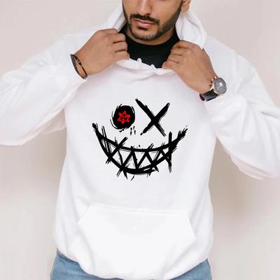Casual Hoodie for Men Urban Fashion Streetwear All Season Daily Sports Hooded Long Sleeved Pullover Gym Sweatshirt Men's Clothes