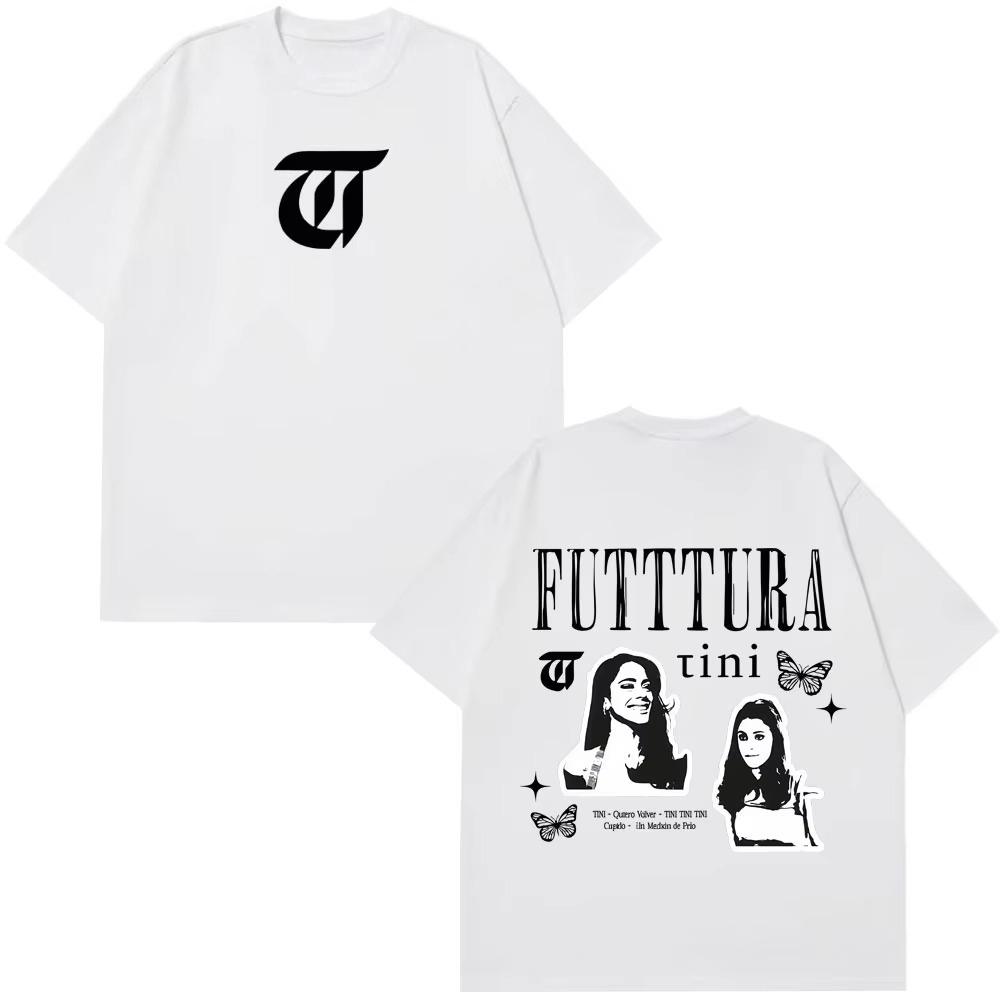 Inger TINI STOESSEL Futtura Album 2026 Merch Tshirt Men Women Fashion Tees Cotton Casual Vintage Short Sleeves Top