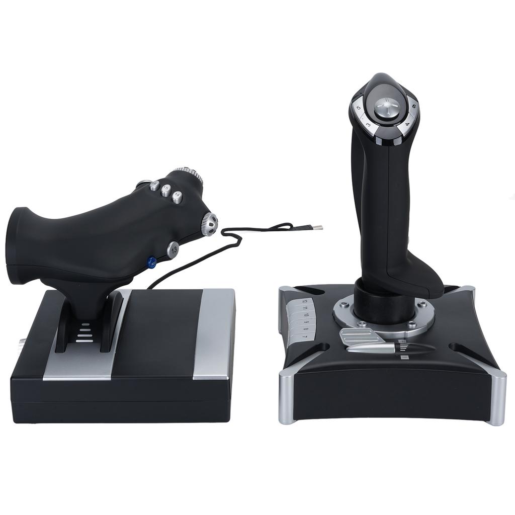 Flight Simulation Joystick with Vibration Function Flight Simulator Control for Series X S Wins7 8 10 11