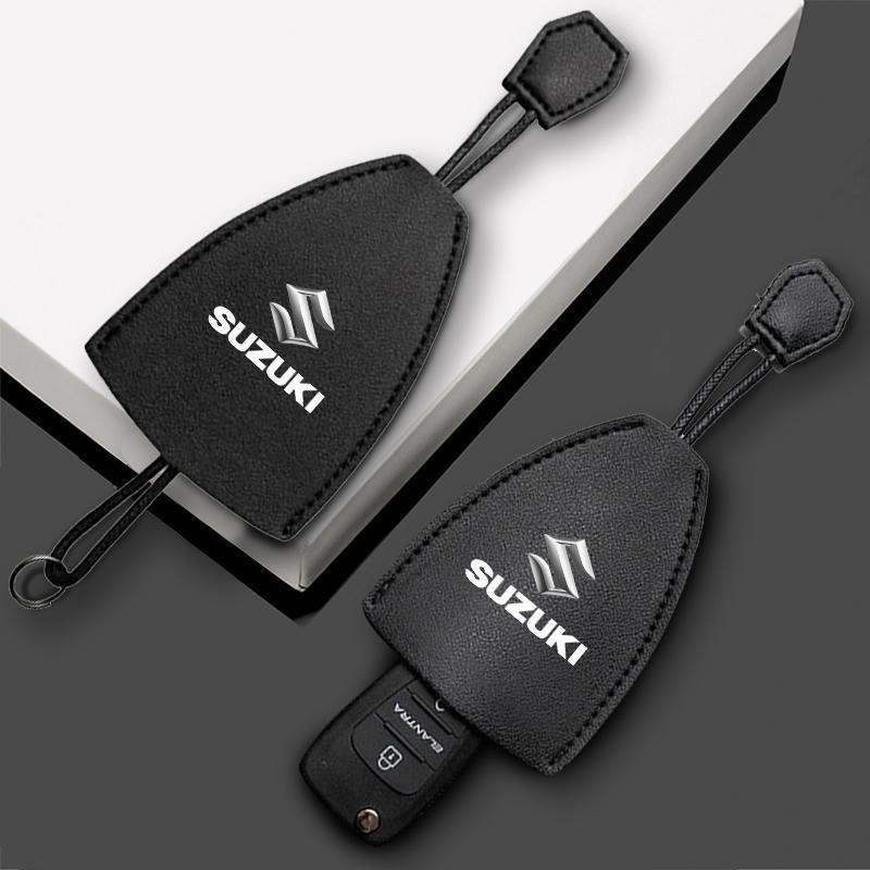 1Pcs Car Key Protection Shell Bag Car Key Case Cover Car Keychain for Suzuki Swift SX4 Samurai Sport Jimny Grand Vitara Alto GW250 Splash Swace