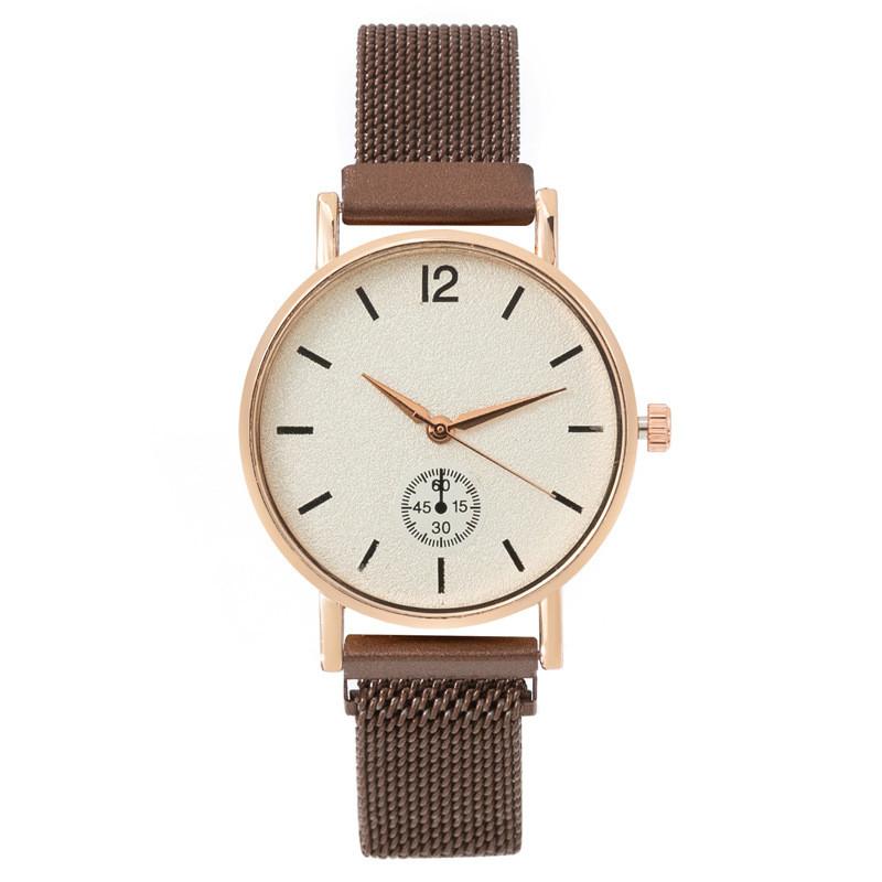 Student Ladies Quartz Watch With Magnetic Strap Decorative For School And Casual Wear
