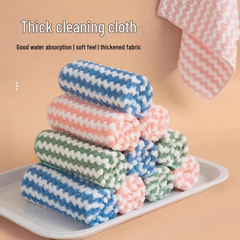 Oil-Free Dishcloth & Scouring Pad Set - Kitchen Cleaning Essentials