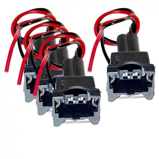 

Set 4 Kit Electrical Connector for Fuel Injector FJ714 Fits: Jeep 4 Cyl 2.5L