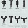 99 Level Muscle Message Gun Fascia Body Massager LED Bildschirm Wiederaufladbare Fascia Gun Mit 8 Massageköpfen Für Fitness Muskelmasse