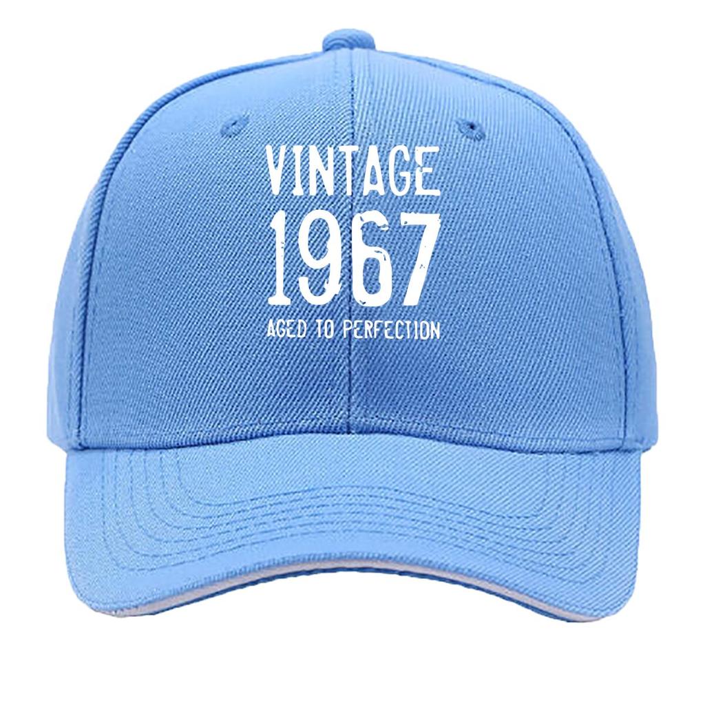MAKEFGE Vintage Distressed Adjustable Unisex Hat with Retro Lettering Lightweight for Outdoo Sandwich Baseball Cap