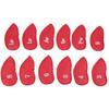 12PCS   Pattern PU Leather   Soft Convenient   Putter Cover Iron   Headcover Accessory During Outdoor Travel
