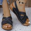 Fashion Summer Women Sandals Shoes Soft Women Shoe Plus Size Sandals Woman Wedge Ladies Shoes Elegant Sandal Women Female Footwear