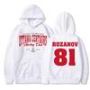 TV Podgrzewana Rywalizacja Ilya Rozanov 81 Nadruk Bluzy z Kapturem Ottawa Centaury Moda Vintage Długi Rękaw Mężczyźni Kobiety Dres