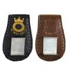 Magnetische Kreidetasche, Kreidehalter aus Leder für Billard-Queue, magnetischer Gürtelclip, kompaktes und fein genähtes Billard-Zubehör