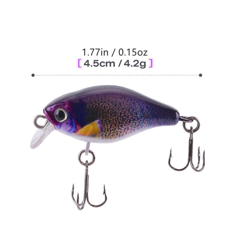 5 sztuk przynęt Crank Baits Topwater Hard Fishing Lure na pstrąga Bass Perch z pudełkiem, zestaw przynęt Boat Ocean Lures