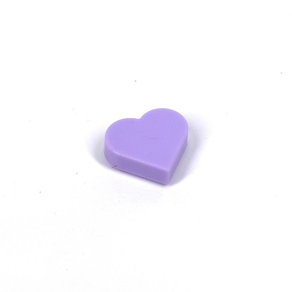 Small Particle Building Block Plane 1 × 1 Heart-shaped Building Block Accessories Love Peach Light Panel Scene