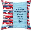 Christmas Decoration Cushion Cover for Sofa Livingroom Throw Pillow Cover % Polyester Resuable Pillow Case Drop Shipping