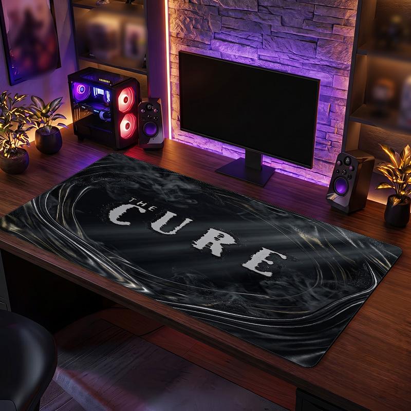 The Cure Print Large Mouse Pad Smooth Surface Anti?Slip Desk Mat For Gaming Office Laptop Decoration
