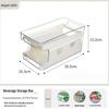 Double-Layer Refrigerator Beverage Organizer