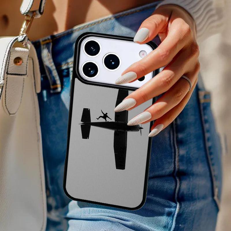 Airplane Aircraft Phone Case For iPhone 17 Air 14 15 13 12 Max Cover For Apple 14 15 16 16e 11 Pro Max Plus Coque