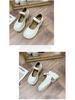 Women's Patent Leather Mary Jane Loafers - Spring 2022 British College Style, High Heel, Round Toe, Thick Sole