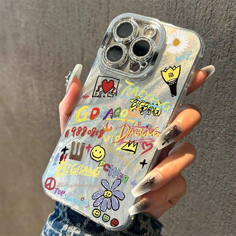 

Блестящая перьевая пряжа, противоударный жесткий чехол для Apple 17 Pro Max и 16 Pro с полным покрытием объектива стразами iPhone 14 Plus