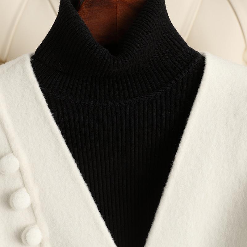 Double-sided Wool Coat Women's Autumn and Winter New Design Short Small Woolen Coat