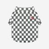 KINIKINI CHECKERBOARD COLLAR TSHIRT-GRAY (Karatti)