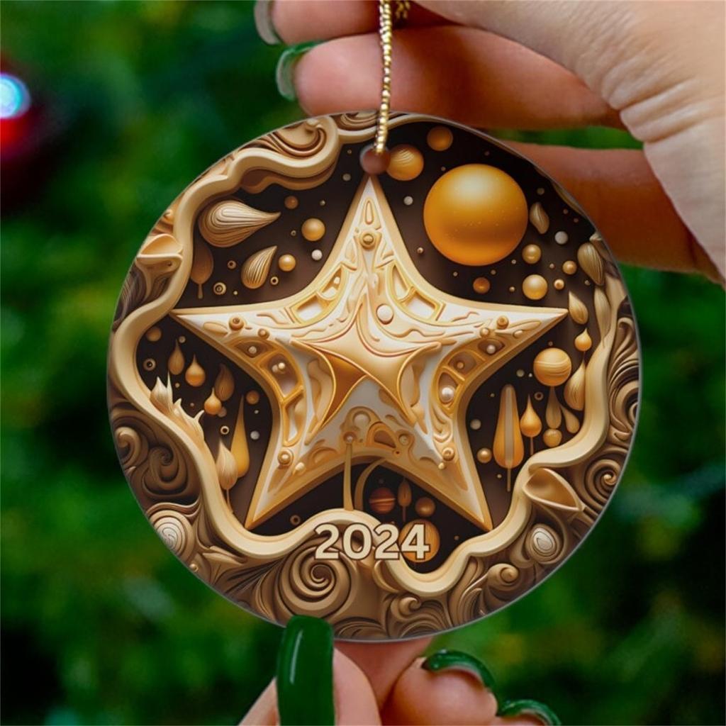 Baby's Christmas Ornament Gift For New New Mom Newborn, Personalized Baby Ornament Christmas 2024, Baby's 1st Xmas Ornament Gift, Custom Choose Name &