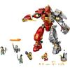 LEGO Ninjago Giant Mech Firestone 71720 Building Set with Action Figures and Accessories