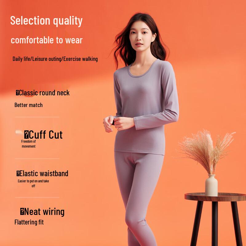 Eversmooth Dam Bomull Spandex Termounderställ Set