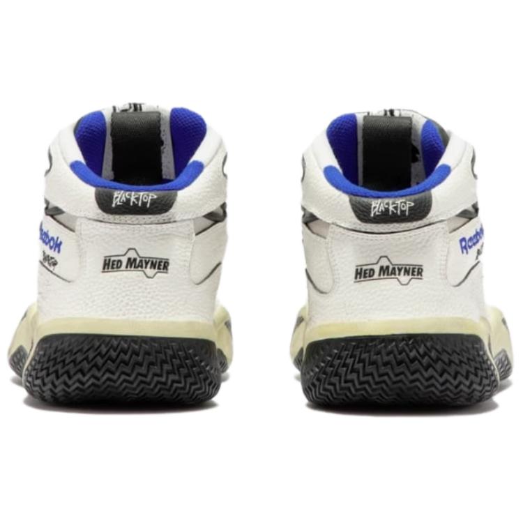 Reebok Hed Mayner X  Blacktop Vintage Comfortable Non-Slip Mid-Top Running Shoes Men Sneakers White RMIA06RC99LEA0010109