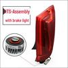 Rear Taillight Brake Light Lens Assembly for 2014-2017 Cadillac XTS