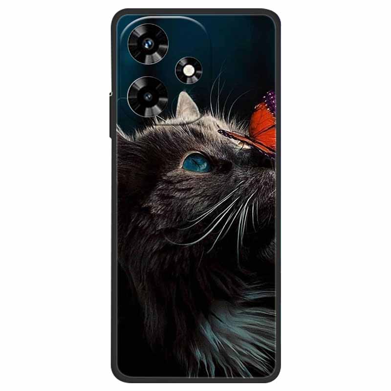 For Infinix Hot 30 Case Shockproof Soft Silicone TPU Phone Cover For Infinix Hot 30 4G 5G X6831 Back Cases Cute Cartoon Fundas