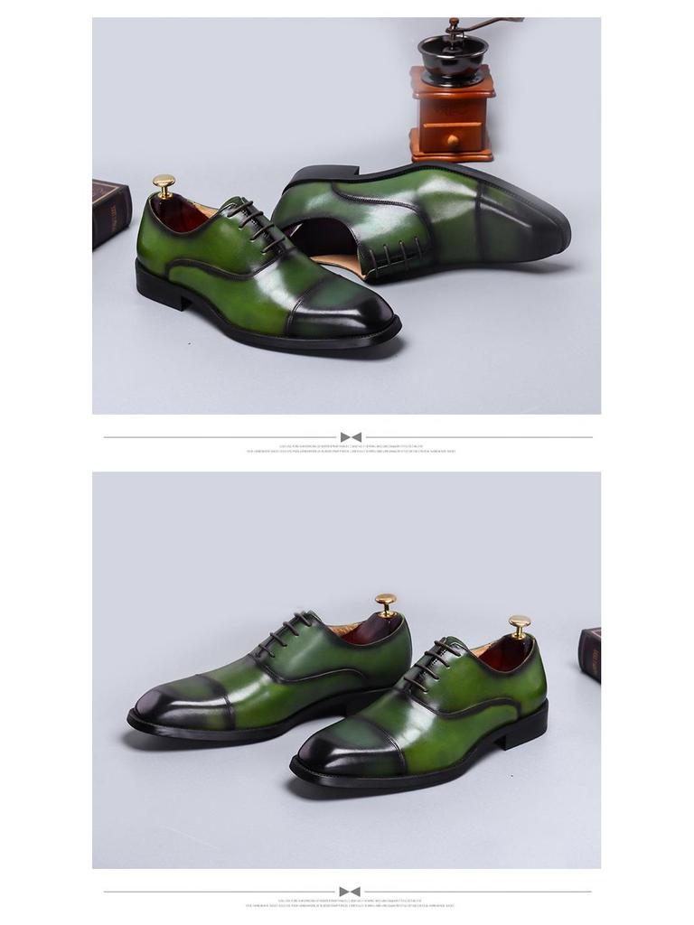 [Velký výprodej] Formální boty Oxford z pravé kůže - Pánské z hovězí kůže pro čtyři roční období