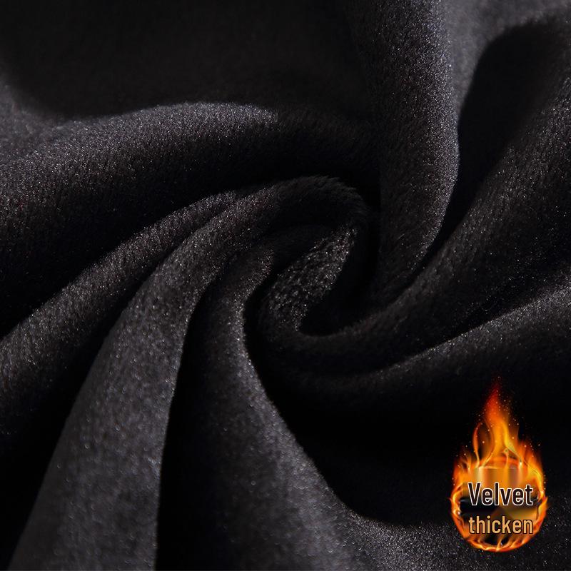 2024 Autumn/Winter Men's Chinese Style Plus Size Corduroy Harem Pants