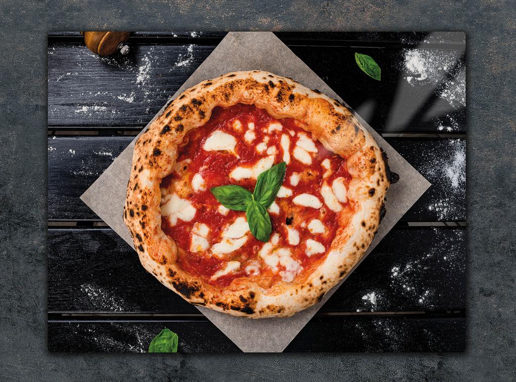 TAGLIERE IN VETRO 52x40 PIZZA