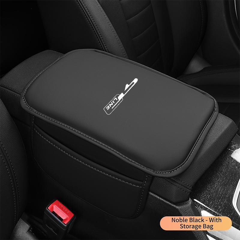 Lederen Auto Armleuning Kussen Opbergdoos Cover Pad Mat Voor Kia GT Line gtline Sportage Ceed Picanto K5 K3 Stonic Accessoires