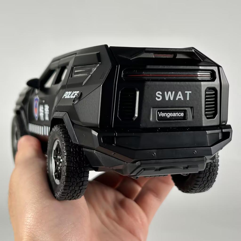 1:24 Rezvani Vengeance Offroad SUV Legierung Metall Druckguss Modellauto Heimdekoration & Sammlerstücke Hobby Display Feiertagsdekorationen