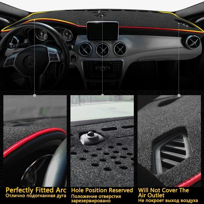 Voor Kia Sorento Prime R UM 2015 2016 2017 2018   Auto Dashboardhoes Anti-slip Mat Zonnescherm Pad Instrumentenpaneel Tapijt