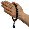 LOTUS Myo Lotus Myorenka Buddhist Prayer Beads for 22 Nitenno Stone Natural Brahma Informal Prayer Memorial Buddhist Memorial Gift Stone Blue Eye