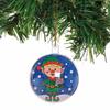 Kit de loisirs créatifs - baker ross - ax478 - décorations de noël - 8 boules - 46 mm de diamètre