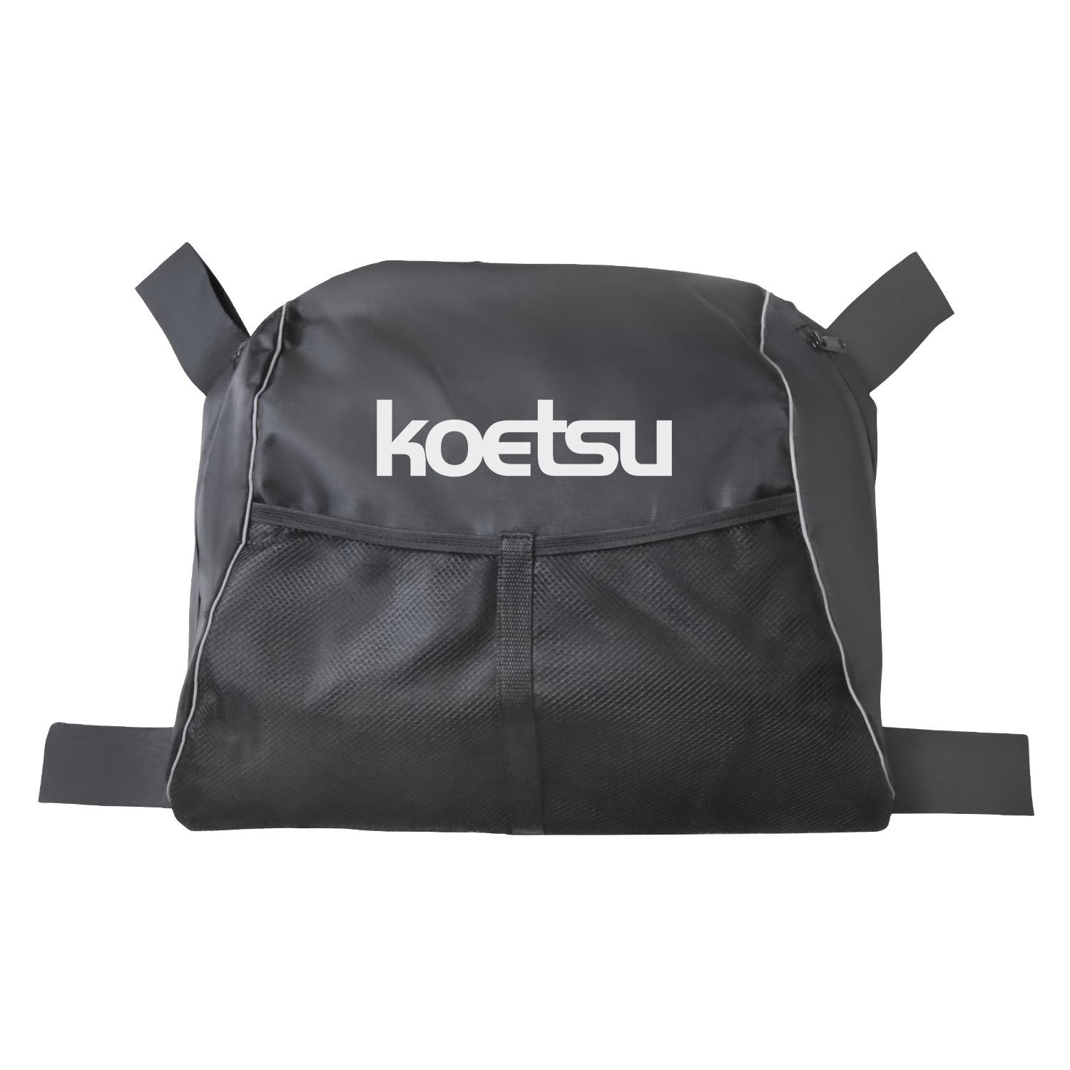 

Kayak Seat Back Storage Bag Large Capacity Accessories Protection Bag with Mesh Pouch for Outdoors Kayak Chair чёрный