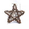 Artificial Pentagram Christmas Wedding Home Bedroom Decor Flowers Needlework Star Rattan Garland Table Ornament Party Diy Gift