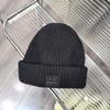 Autumn and winter wool hat women's loose sticker big head circumference beige cold hat warm and thickened new ear protection knitted hat