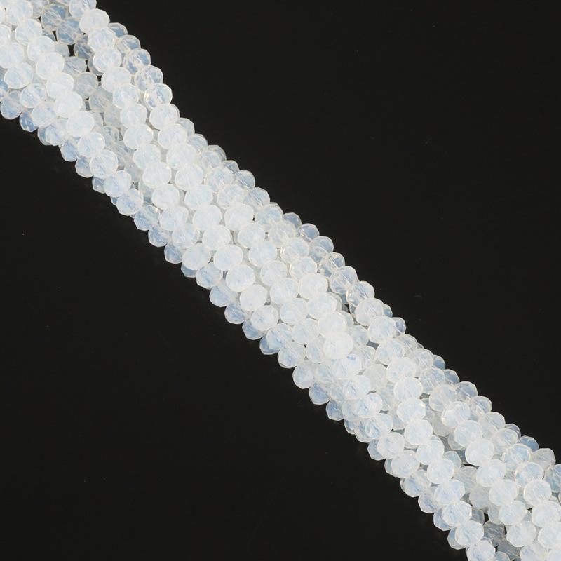 2mm Flat Crystal Wheel Beads DIY Glass Loose Beads Handmade Beading Accessories