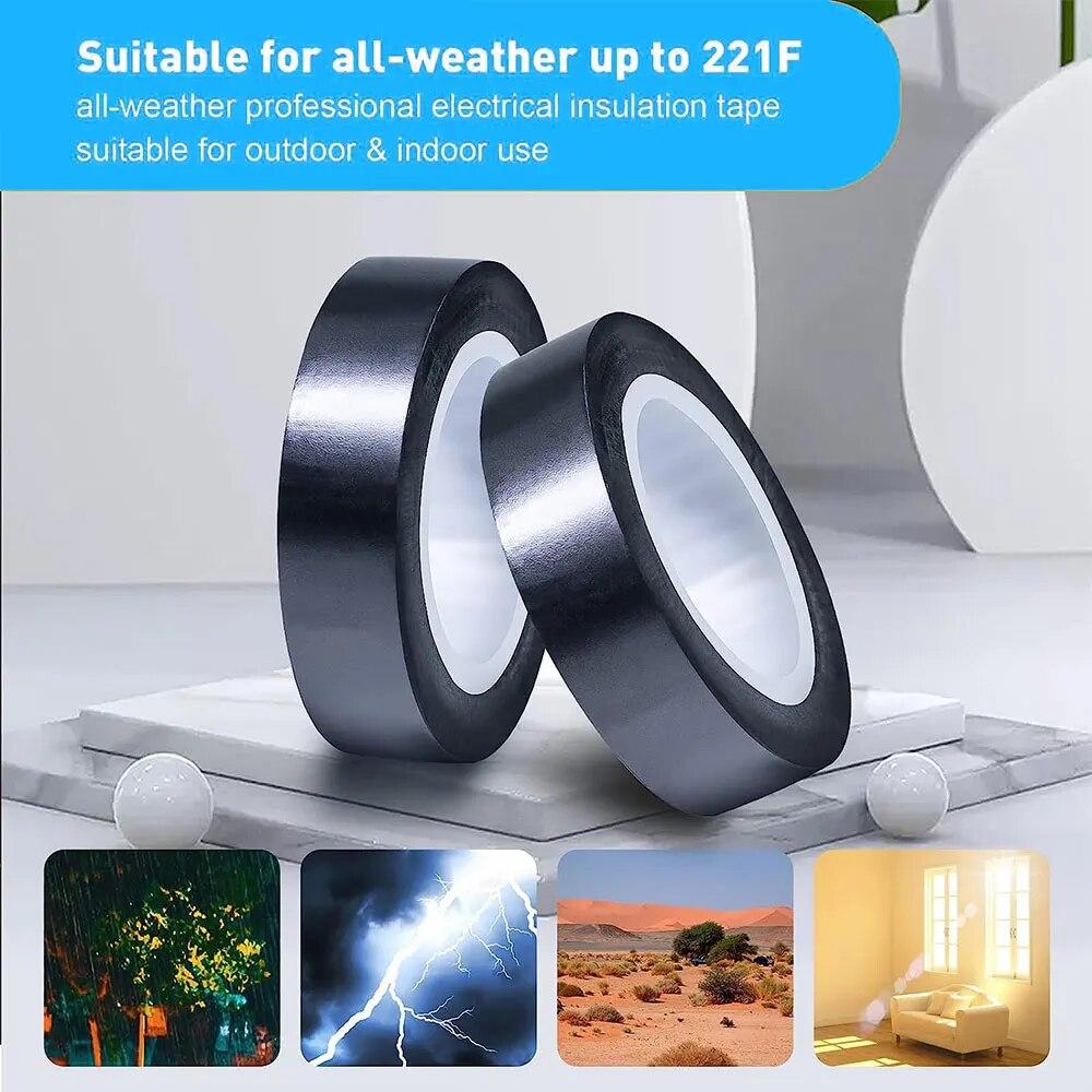 50M Μαύρη Καπτόν Ταινία Μόνωσης Ανθεκτική στην Τάση Ματ Σκίασης Ανθεκτική σε Υψηλές Θερμοκρασίες Πολυιμιδική Κολλητική Ταινία