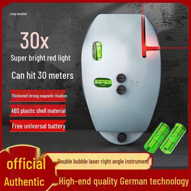 High-Precision Automatic Laser Infrared Right Angle Level Marker