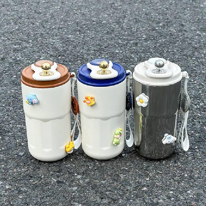 Neue Mode Personalisierte Kaffeetasse Einfache und Bequeme Büro- und Heimisolierbecher