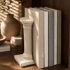 1 Pair Artistic Architecture Style Bookend Stable 3D Printing Book Holder  Book Enthusiasts