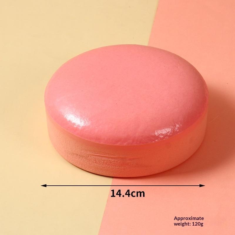 Color Soft Potato Pinch Toy Custard Bun Sticky Small Cake Slow Rebound Decompression Toy Party Gift