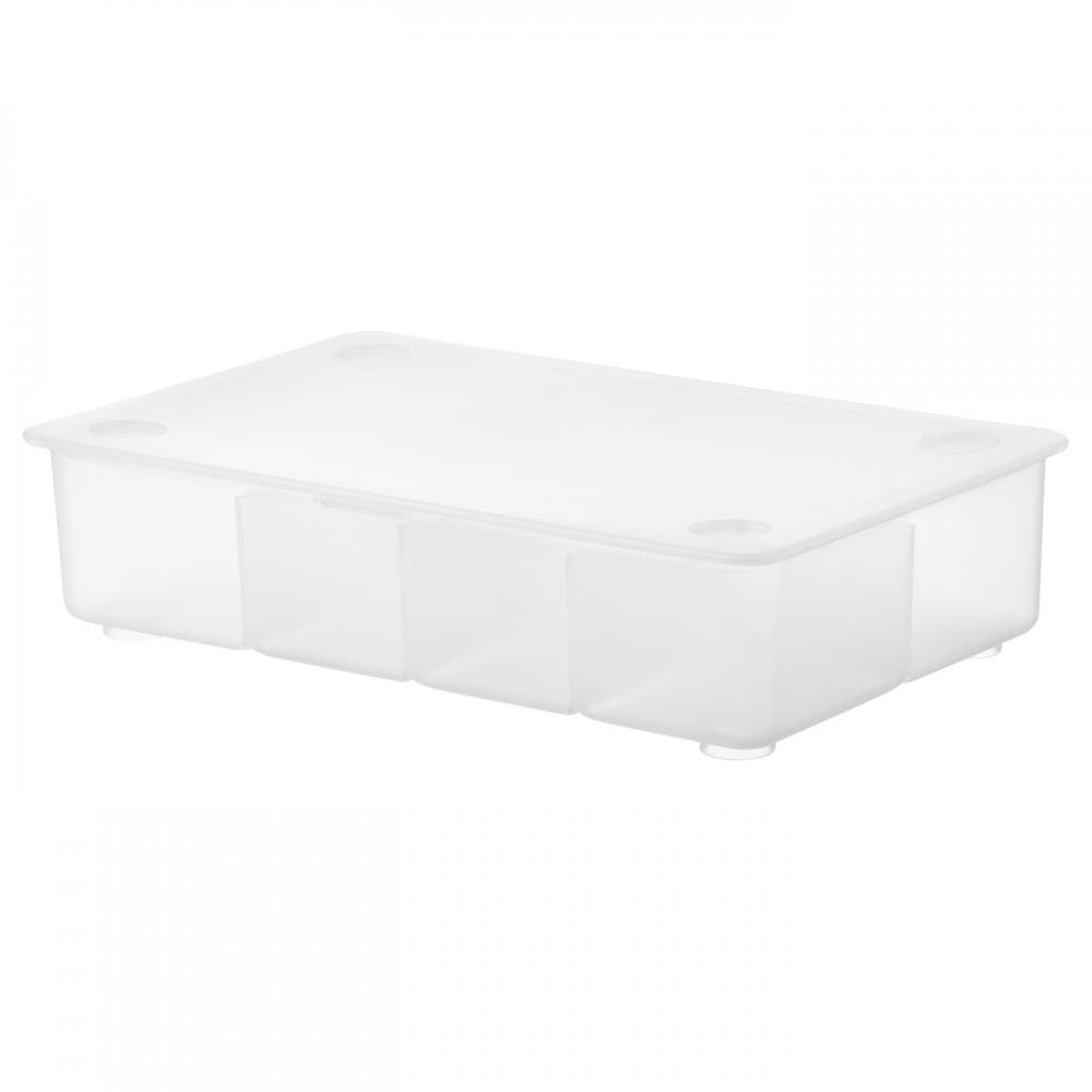 

Крышка ящика ИКЕА ГЛИС прозрачная 34x21 см