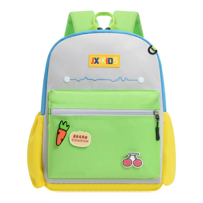 Fashionable Cartoon Water-resistant Oxford Cloth School Backpack For Kids