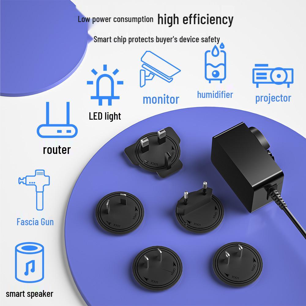 18V 1A Certificeret Adapter til Aroma Diffusorer og Neglelamper