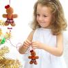 Coffee Gingerbread Doll Fabric Pendant Christmas Tree Christmas Pendant Scene Decoration Decoration
